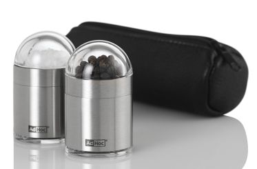 AdHoc Set Pfeffer- und Salzmühle Peknick To Go 