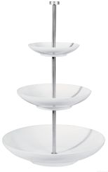 ASA Selection Grande Originale Etagere mit Schalen H 49 cm Ø 15/ 22/ 30 cm 