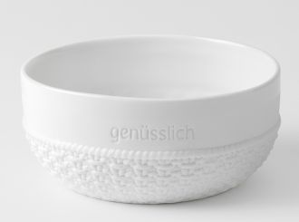 Räder Strick Schale Genüsslich D:14cm H:6,5cm 