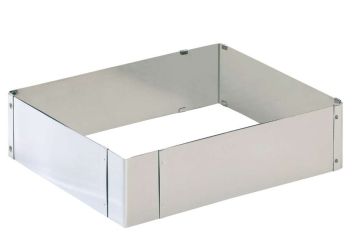Kaiser Patisserie Backrahmen 24x20 cm-46x38 cm Edelstahl 