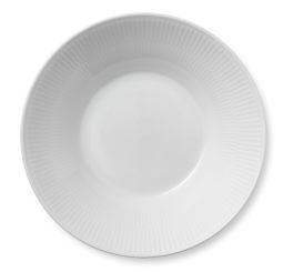 Royal Copenhagen White Fluted Teller Tief 