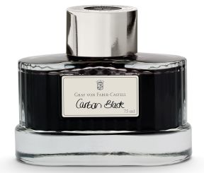 Graf von Faber-Castell Tinte im Glas Carbon Black 75ml 
