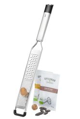 Gefu Set Fein - und grobreibe Primeline Spicebar Xs-Muskatnüsse Bio Inhalt 8 g Spicebar Xs-Tonkabohnen Bio Inhalt 7 g 