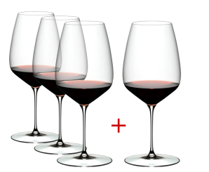 Riedel Veloce Cabernet/Merlot Pay 3 Get 4 