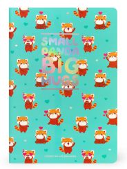 Legami Heft Medium liniert Red Panda 