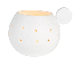 Räder Lichttasse Sterne 11,5x13x9 cm 