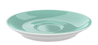 Dibbern Solid Color Türkis Espresso Untertasse Classico 