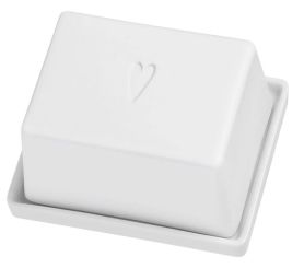 Räder P.e.t. 1/4 Butterdose Herz 10x6x8 cm 