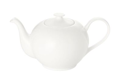 Dibbern Fine Bone China Weiss Classic Teekanne rund 0,4 L 