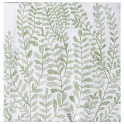 Räder Dining Mix & Match Serviette Ranken grün 33x33 cm 