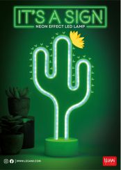Legami LED-Lampe It's a sign Cactus Neon effect 