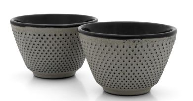 Bredemeijer Teebecher Jang Gusseisen betongrau 2er-Set 