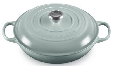 Le Creuset Gourmet-Profitopf Signature 30 cm Sea Salt Gusseisen 