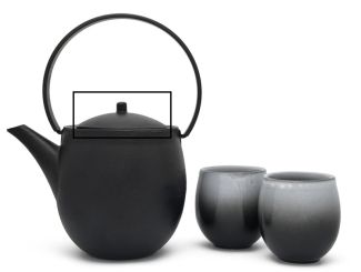 Bredemeijer Geschenk-Set Sendai + 2 Porzellan Cups 