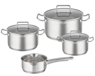 Rösle Topf-Set 4-tlg. Expertiso Edelstahl 