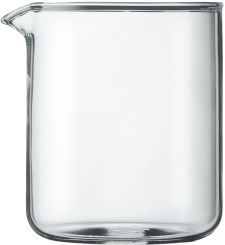 Bodum Spare Beaker Ersatzglas zu Kaffeebereiter 4 Tassen 0,5 L Ø 9,6 cm H 12,5 cm 