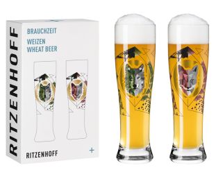 Ritzenhoff Brauchzeit Weizen 2er-Set 002 Weizenbierglas 
