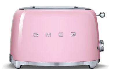 Smeg Toaster 2-Schlitz Cadillac Pink 