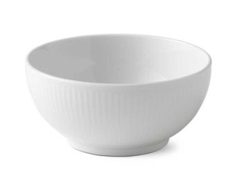 Royal Copenhagen White Fluted Shale 13 cm 