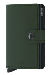 Secrid Miniwallet Matte Green-Black 