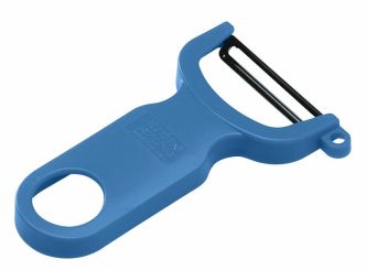 Kuhn Rikon Swiss Peeler Sparschäler blau 