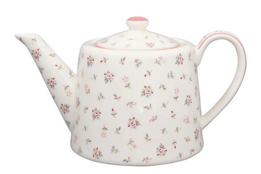 Greengate Teekanne Junia white 