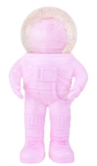 Donkey Glitzerkugel Summerglobe The Astronaut Medium Pink 