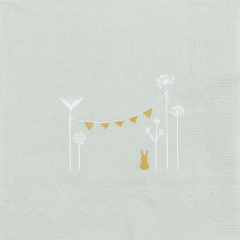 Räder Serviette 33x33cm Lunch Party 