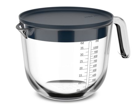 Mepal Glasmessbecher Chef It 1000 ml mit Deckel Navy 