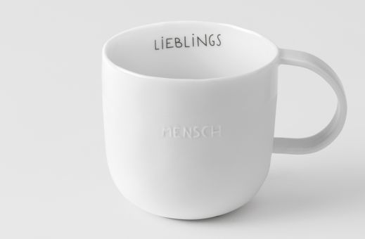 Räder Guten Morgen Tasse Lieblingsmensch 300ml 12x8,5x8cm 