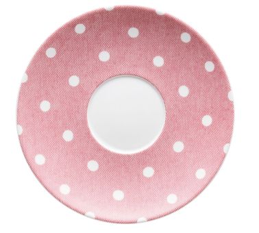 Hutschenreuther Springtime Rosé Cappuccino-Untertasse 