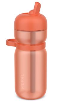 Mepal Trinkflasche Flip Sport 600 ml Peach Orange 