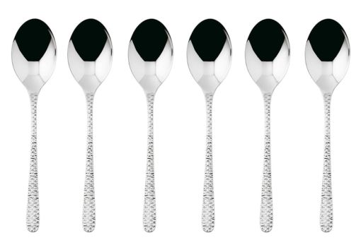 Sambonet 6er Set Mokkalöffel Venezia Edelstahl 18/10 