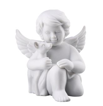 Rosenthal Selection Engel mit Bambi Klein Weiss Matt 