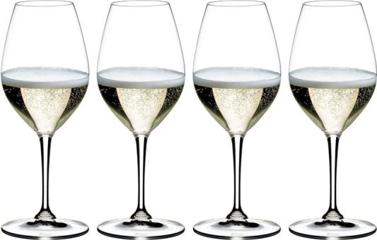 Riedel 4-er Set Vinum Champagner Weinglas 5416/58-23 