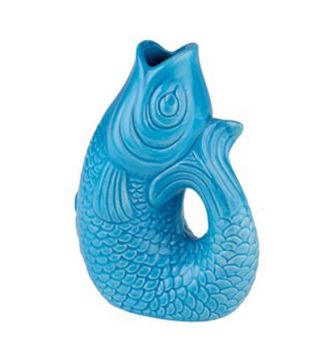 Gift Company Monsieur Carafon Fisch Vase XS lagoon 0 2 Liter 