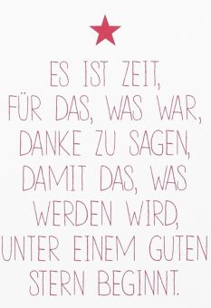 Räder Weihnachtskarte Es ist Zeit 