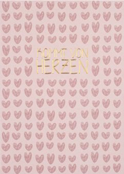 Räder Kleiner Gruß Karte Kommt von Herzen 