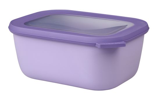 Mepal Multischüssel Cirqula Rechteckig 1500 ml Nordic Lilac 