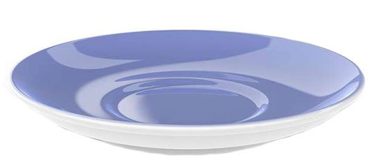 Dibbern Solid Color Lavendelblau Kaffee Untertasse 