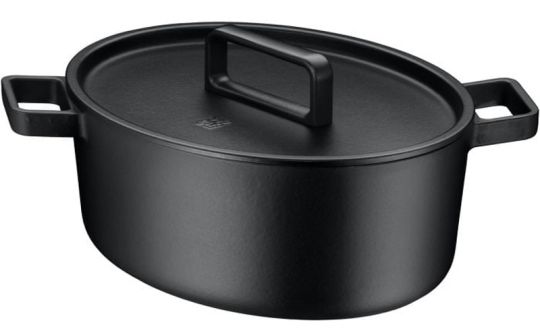 WMF Bräter oval 33x26 cm Flavour schwarz 