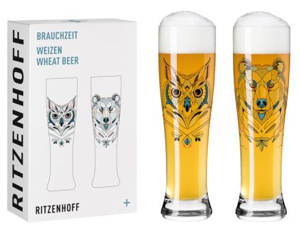 Ritzenhoff Brauchzeit Weizen 2er-Set 001 Weizenbierglas 