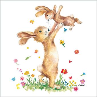 Paperproducts Design Servietten 33x33 cm Hey Easter 