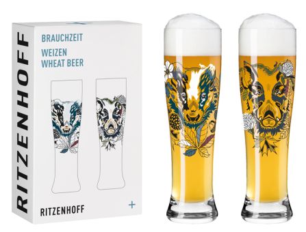 Ritzenhoff Brauchzeit Weizen 2er-Set 004 Weizenbierglas 