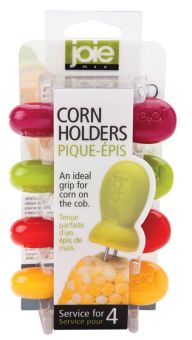 Joie msc 4er-Set Maiskolben-Halter grün/gelb 