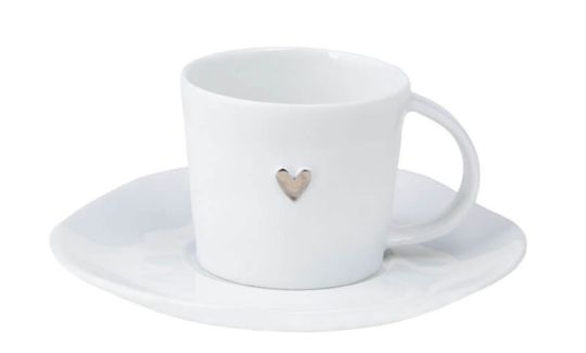 Räder Wolke Sieben Kleine Tasse silber Ø 6 cm H 5 cm 