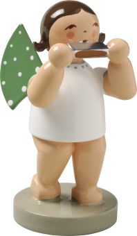 Wendt & Kühn Engel mit Mundharmonika 