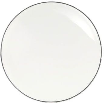 Dibbern Simplicity Teller flach 21 cm Grau 