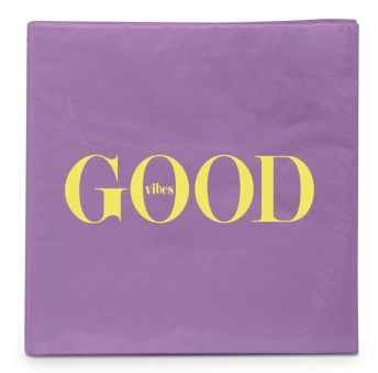 Paperproducts Servietten 25x25 cm GoodVibes 