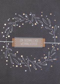 Räder Tafelkarte Ein besinnliches Weihnachtsfest 